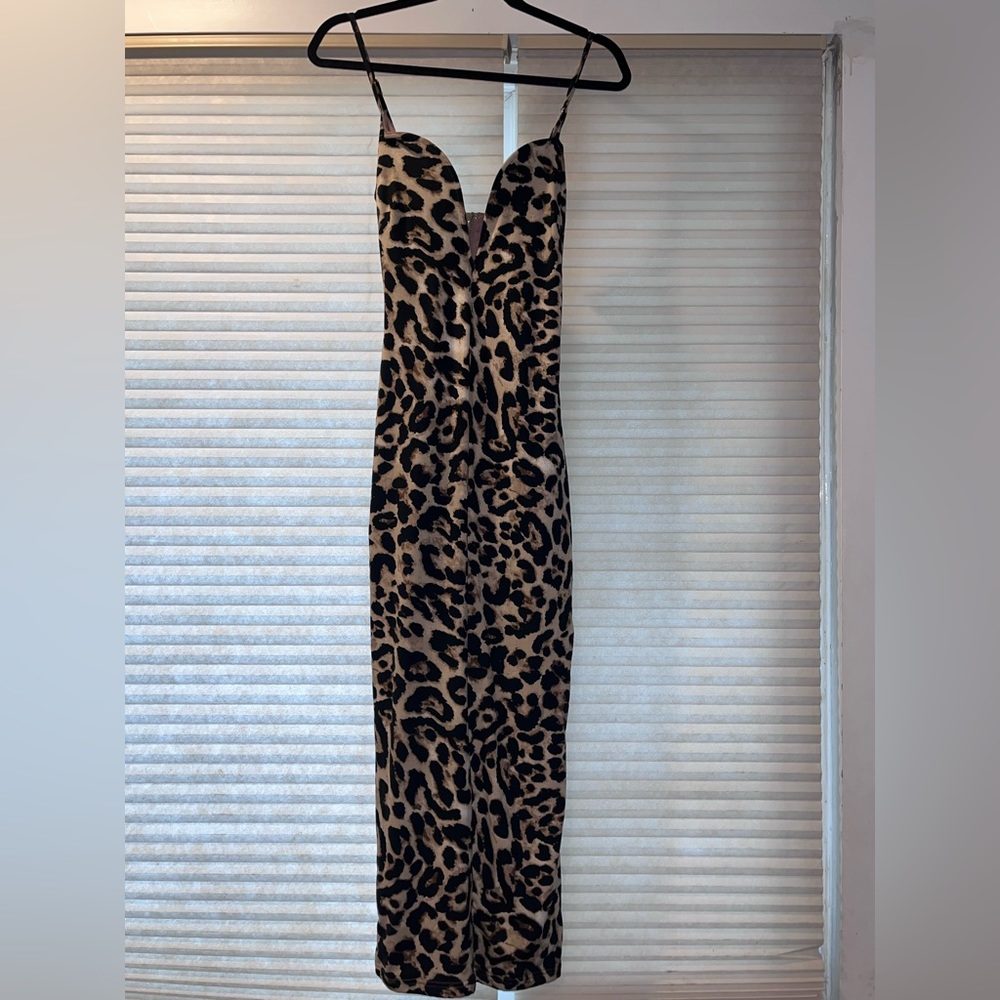 JLuxLabel Leopard print dress